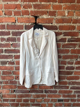 Load image into Gallery viewer, European Culture Cream Viscose Blazer
